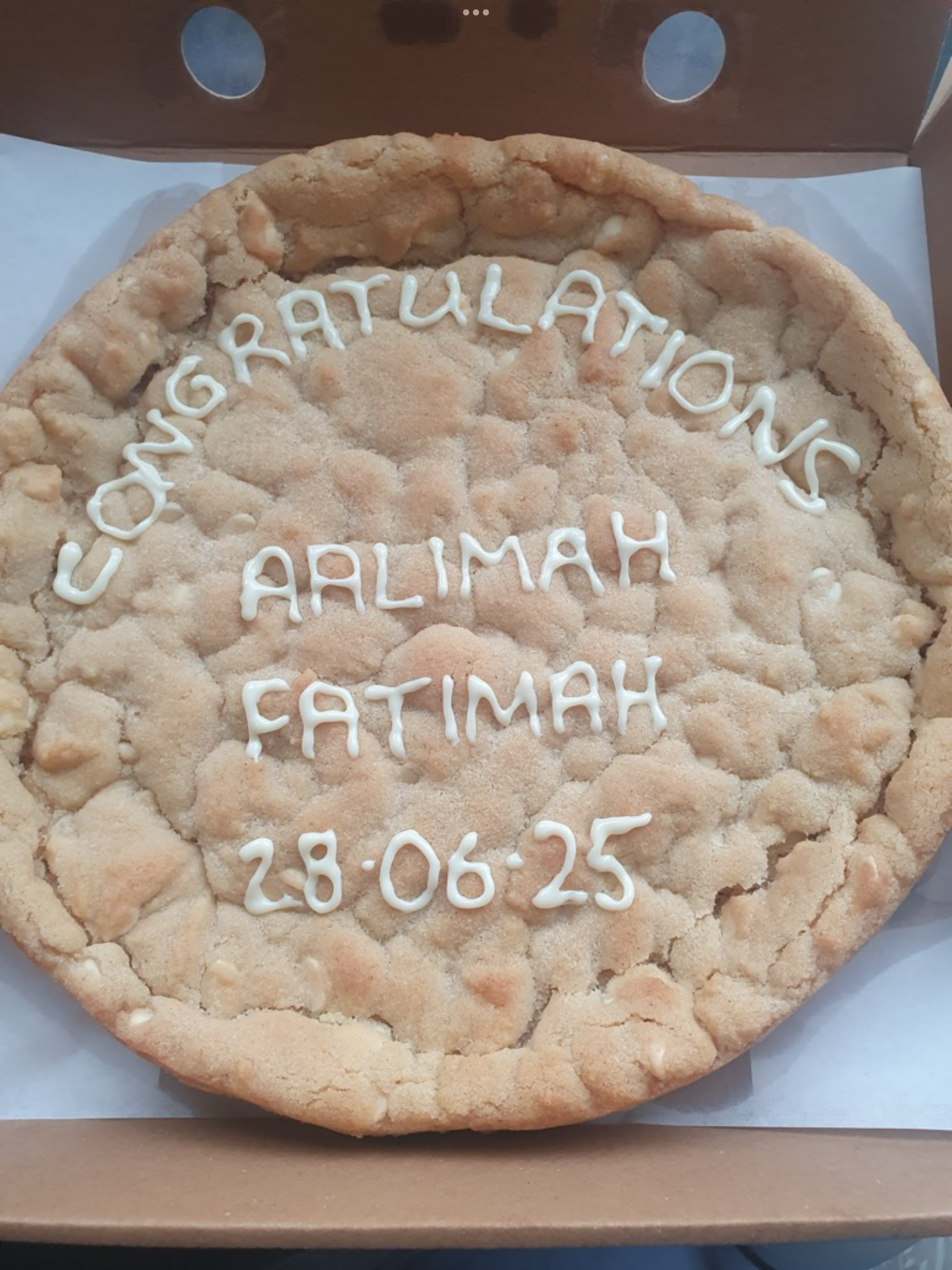 9” Personalised Cookies