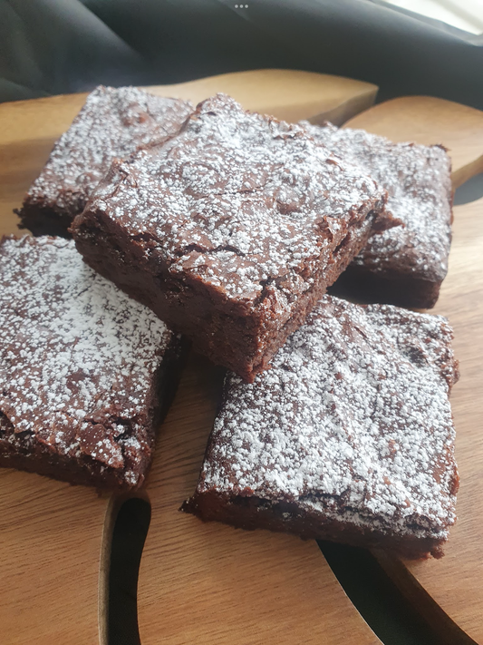 Brownie 2” squares (5 pieces)